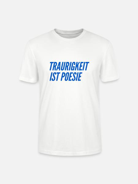 Trauer ist toll - Stanley/Stella Unisex Bio-T-Shirt CRAFTER - Weiß