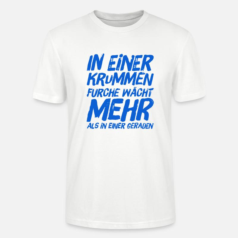 steh zu dir - Stanley/Stella Unisex Bio-T-Shirt CRAFTER - Weiß