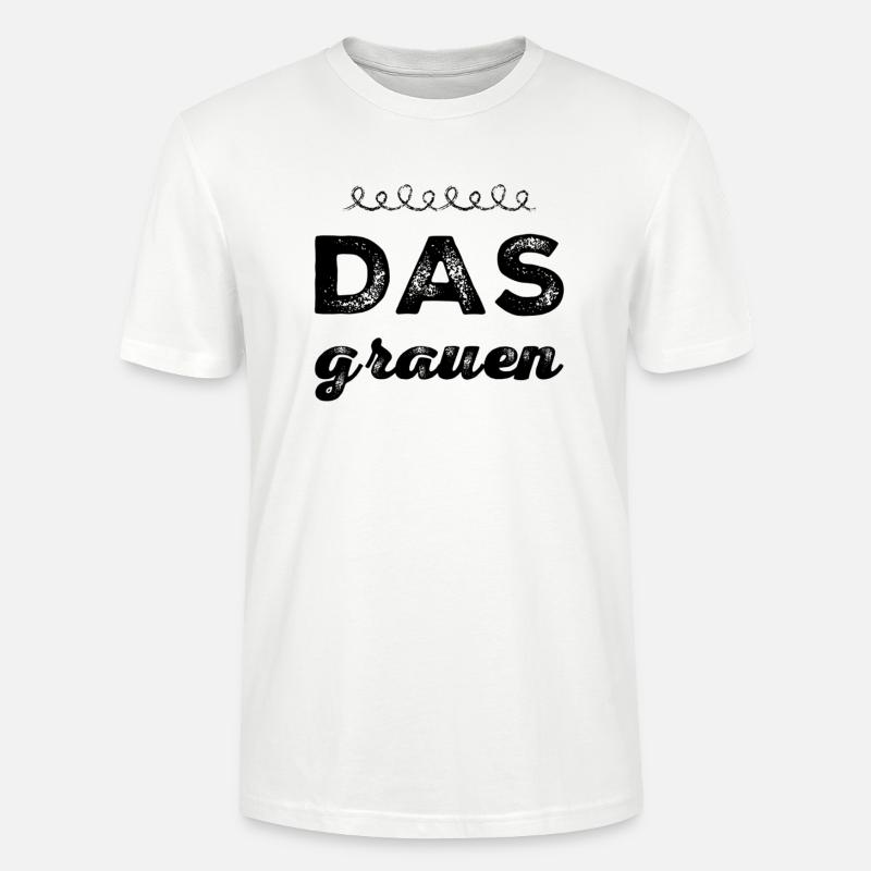 das Grauen - Stanley/Stella Unisex Bio-T-Shirt CRAFTER - Weiß