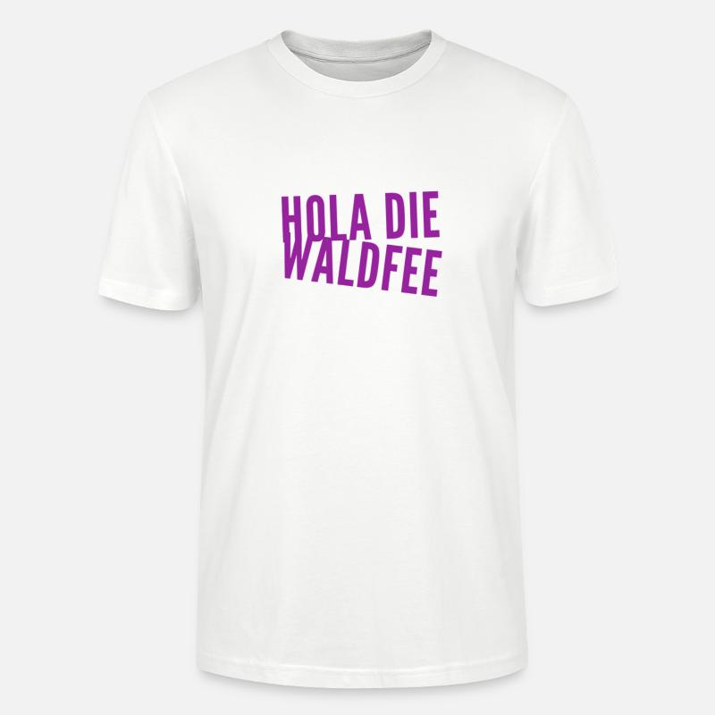 hola die Waldfee - Stanley/Stella Unisex Bio-T-Shirt CRAFTER - Weiß
