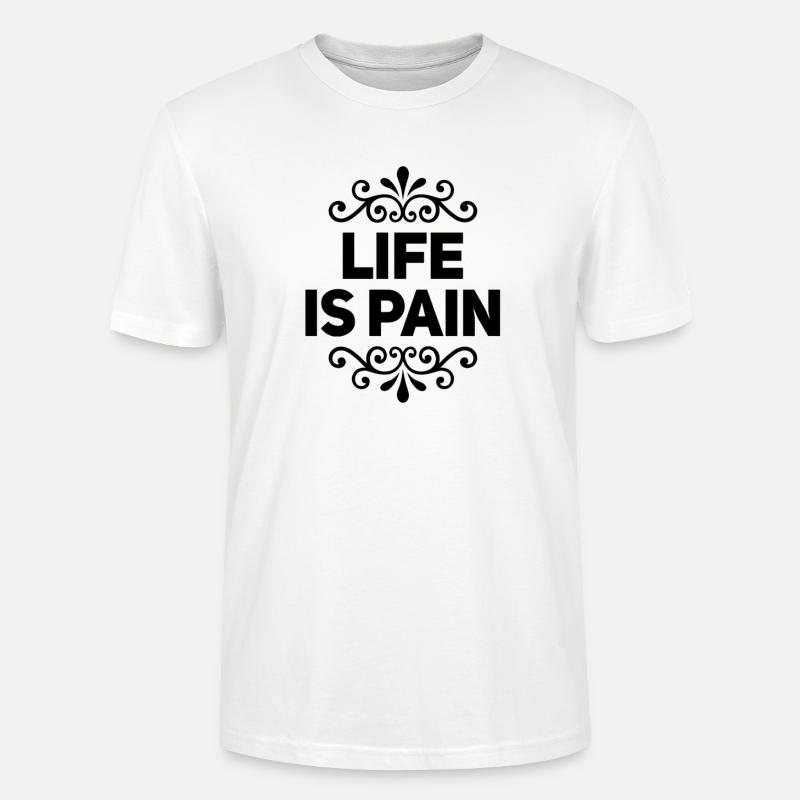 hartes Leben - Stanley/Stella Unisex Bio-T-Shirt CRAFTER - Weiß