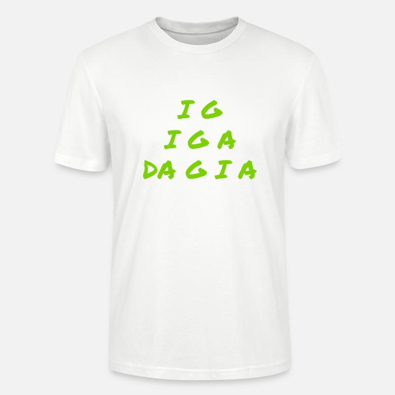 ich verschwinde - Stanley/Stella Unisex Bio-T-Shirt CRAFTER - Weiß