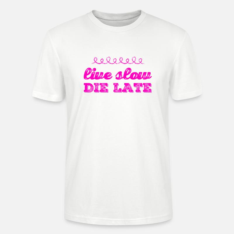 ich mache langsam - Stanley/Stella Unisex Bio-T-Shirt CRAFTER - Weiß