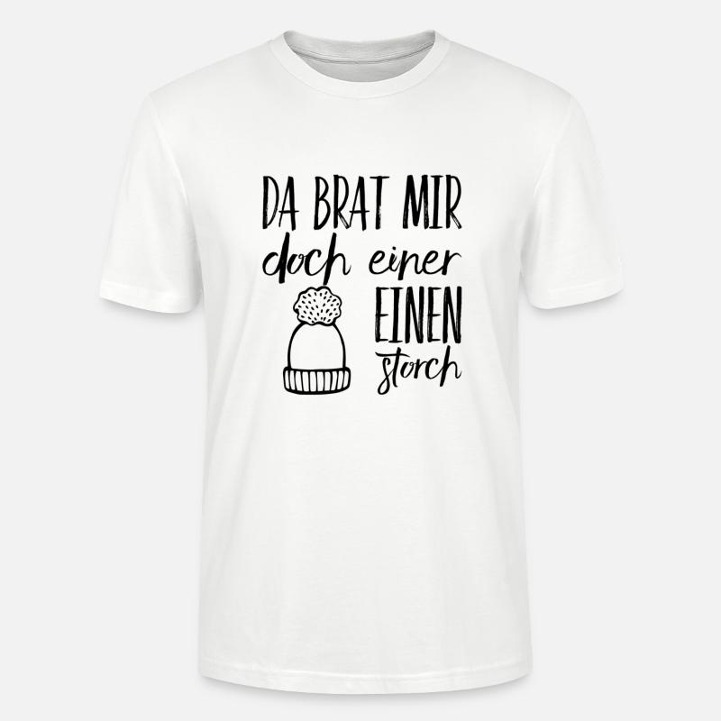 ich bin überrascht - Stanley/Stella Unisex Bio-T-Shirt CRAFTER - Weiß