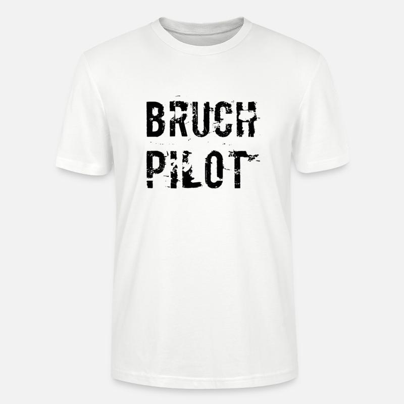Bruchpilot - Stanley/Stella Unisex Bio-T-Shirt CRAFTER - Weiß
