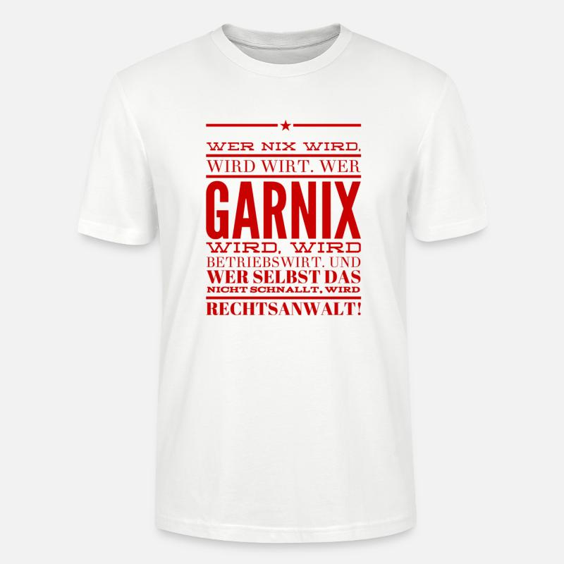 wer wird was? - Stanley/Stella Unisex Bio-T-Shirt CRAFTER - Weiß