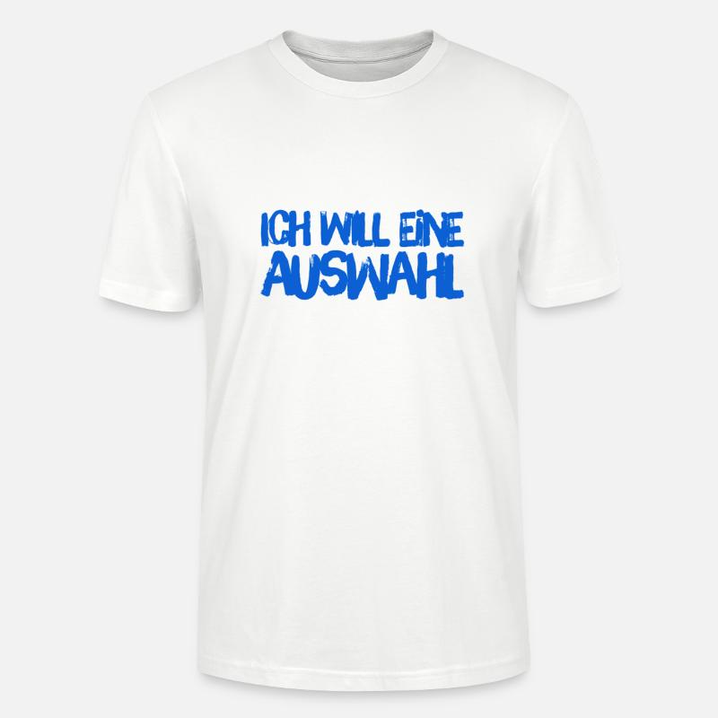 ich will eine Auswahl - Stanley/Stella Unisex Bio-T-Shirt CRAFTER - Weiß