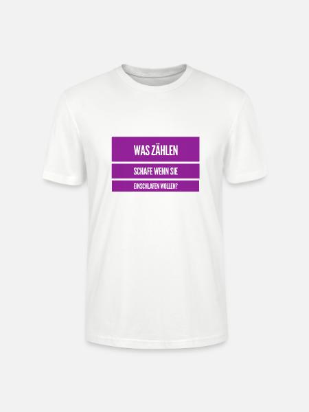 Probleme beim einschlafen - Stanley/Stella Unisex Bio-T-Shirt CRAFTER - Weiß