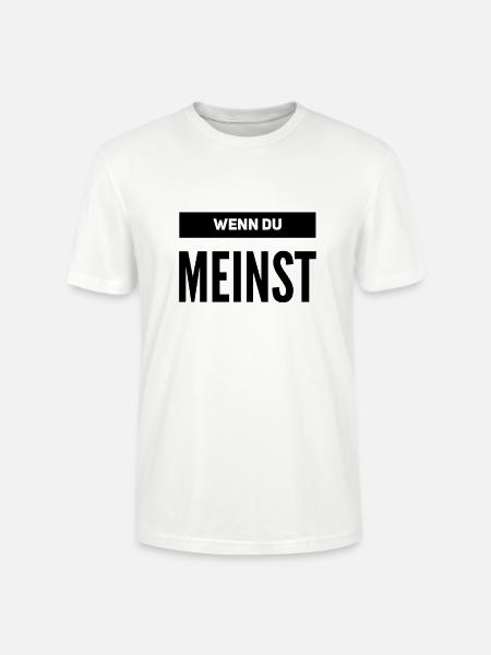 ist mir egal - Stanley/Stella Unisex Bio-T-Shirt CRAFTER - Weiß