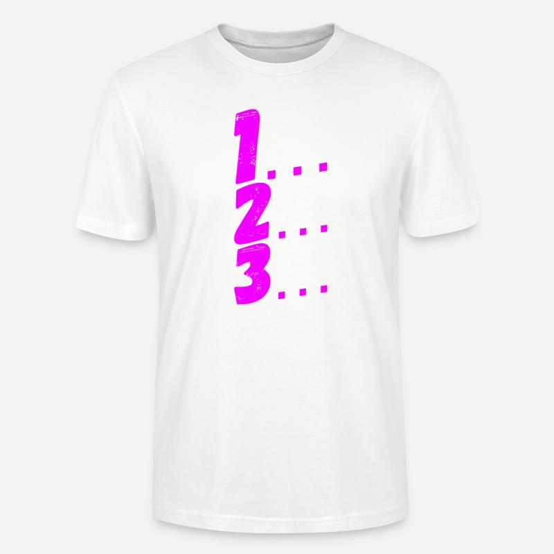 die Uhr läuft - Stanley/Stella Unisex Bio-T-Shirt CRAFTER - Weiß