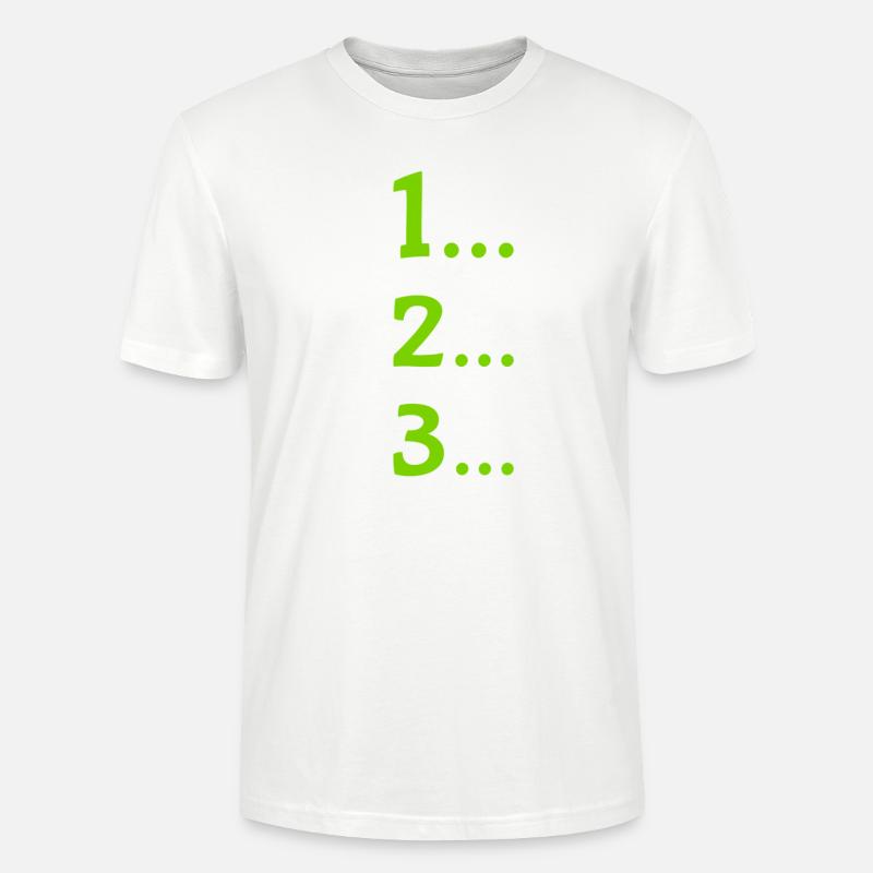 eins zwei drei - Stanley/Stella Unisex Bio-T-Shirt CRAFTER - Weiß