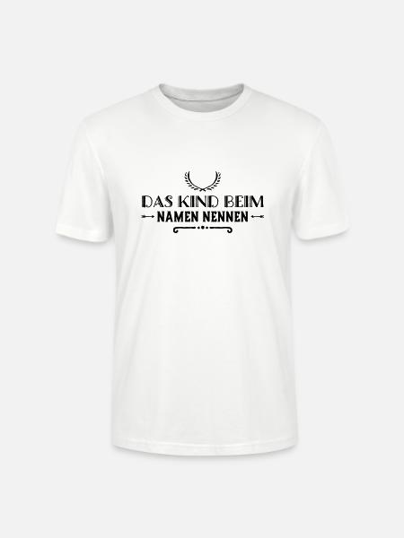 J’aime la vérité - T-shirt bio CRAFTER Stanley Stella Unisexe - blanc