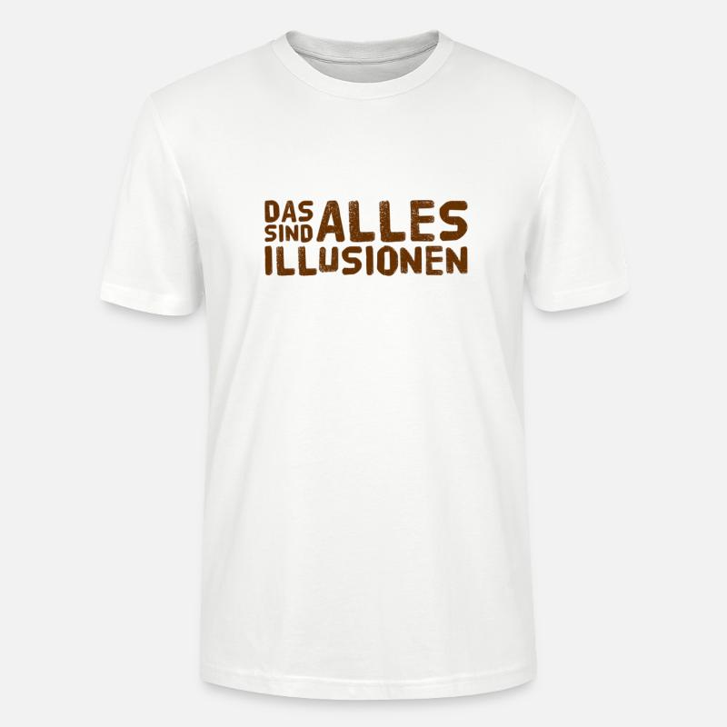 wir werden getäuscht - Stanley/Stella Unisex Bio-T-Shirt CRAFTER - Weiß