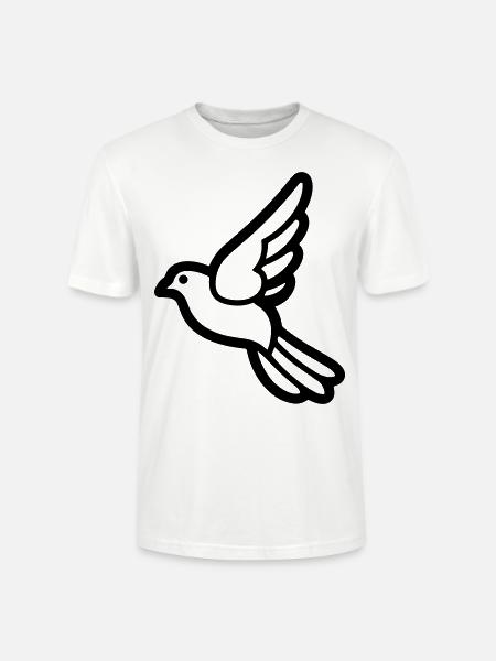 Dove - Stanley/Stella CRAFTER Unisex Organic T-Shirt - white