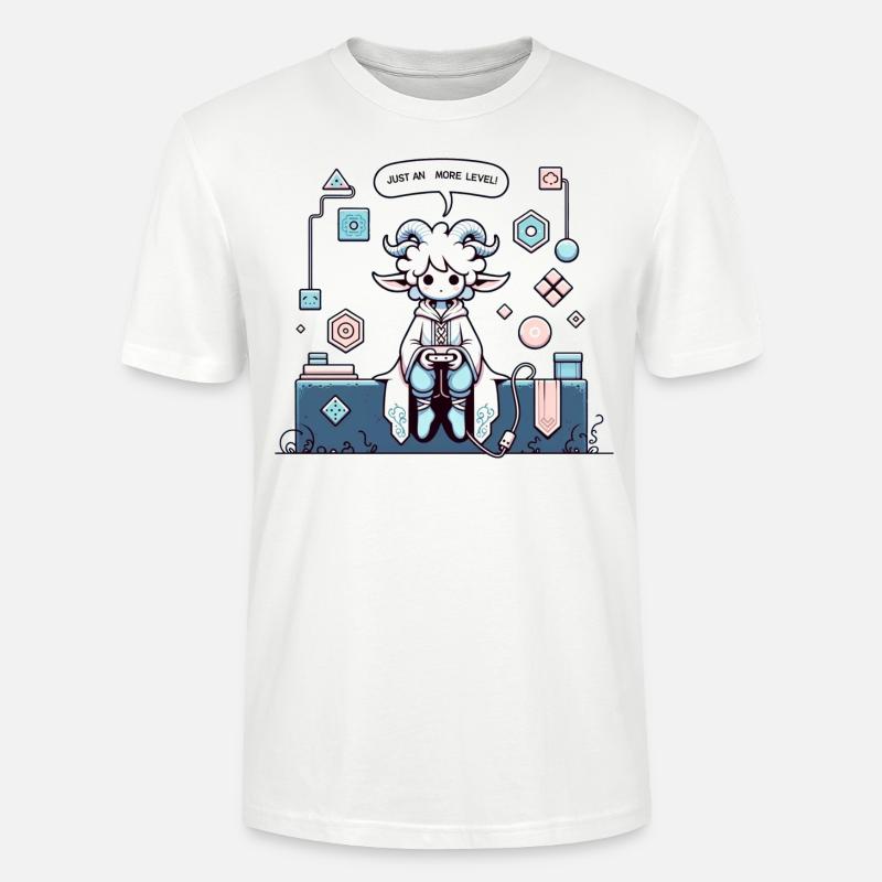 Just One More Level! - Stanley/Stella Unisex Bio-T-Shirt CRAFTER - Weiß