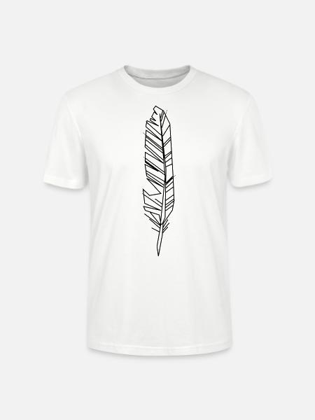feder - Stanley/Stella Unisex Bio-T-Shirt CRAFTER - Weiß