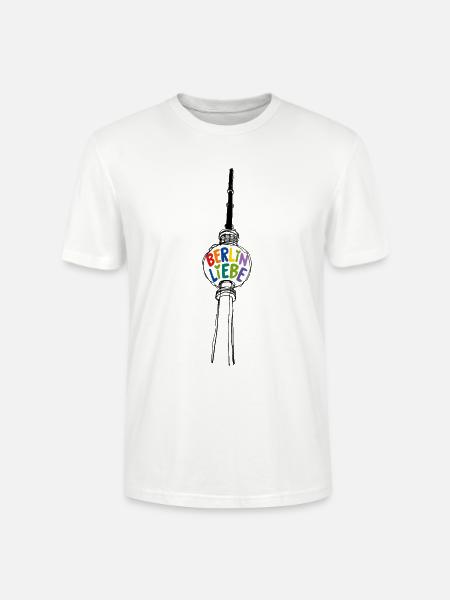 Berlin liebe dir! - Stanley/Stella Unisex Bio-T-Shirt CRAFTER - Weiß