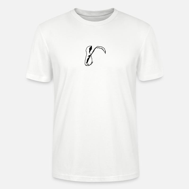 Sensenmännchen - Stanley/Stella Unisex Bio-T-Shirt CRAFTER - Weiß