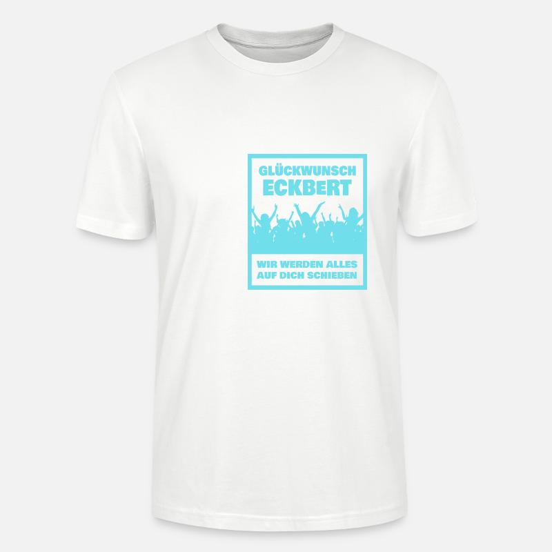 First name Eckbert - Stanley/Stella CRAFTER Unisex Organic T-Shirt - undefined