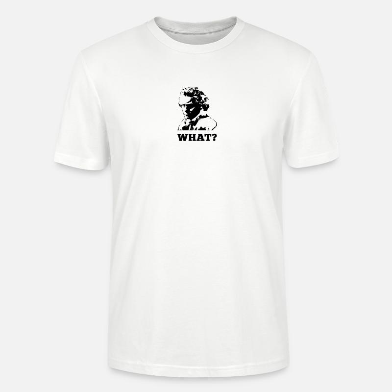Beethoven war taub - Stanley/Stella Unisex Bio-T-Shirt CRAFTER - Weiß