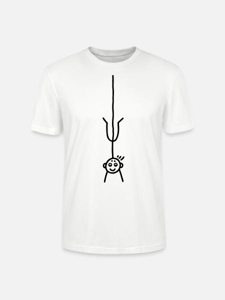 Bungee Sprung - Stanley/Stella Unisex Bio-T-Shirt CRAFTER - Weiß