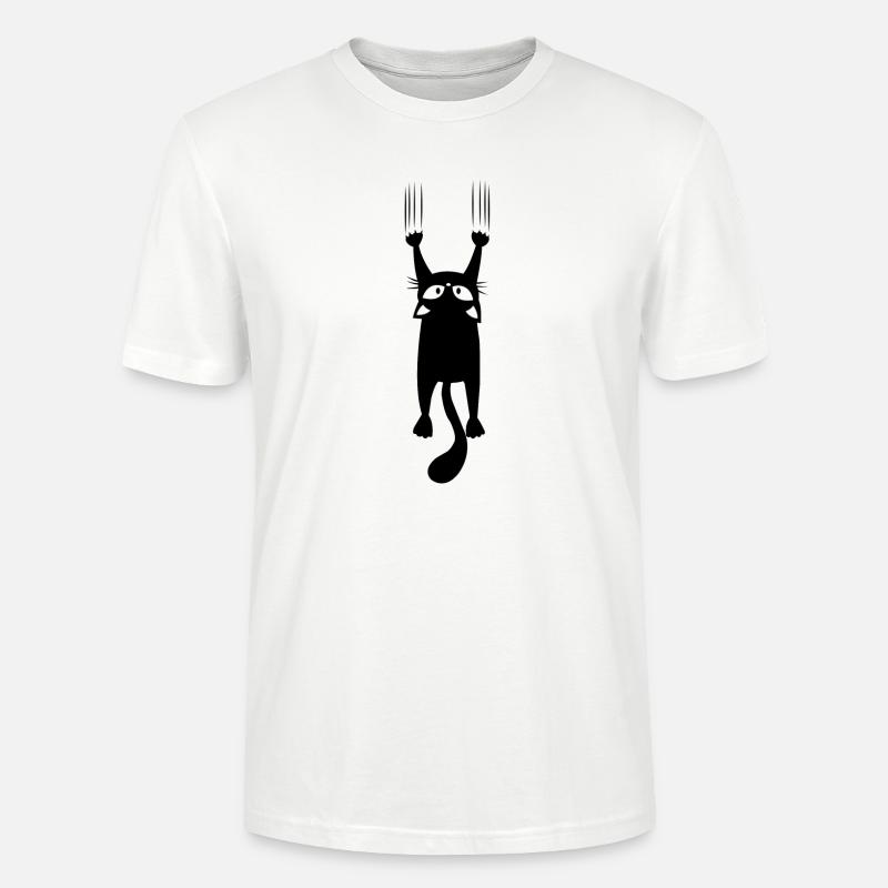 Katze Kätzchen - Stanley/Stella Unisex Bio-T-Shirt CRAFTER - Weiß