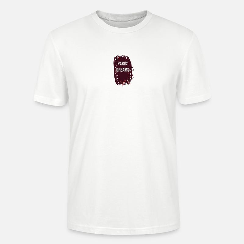 Pariser Träume - Stanley/Stella Unisex Bio-T-Shirt CRAFTER - Weiß