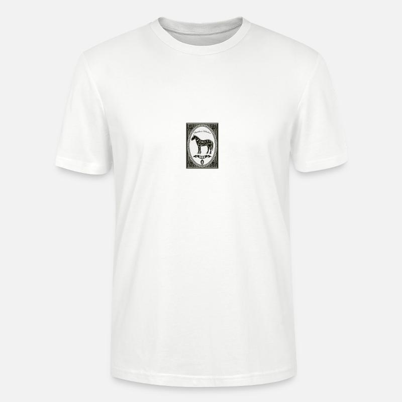Pferde - Stanley/Stella Unisex Bio-T-Shirt CRAFTER - Weiß