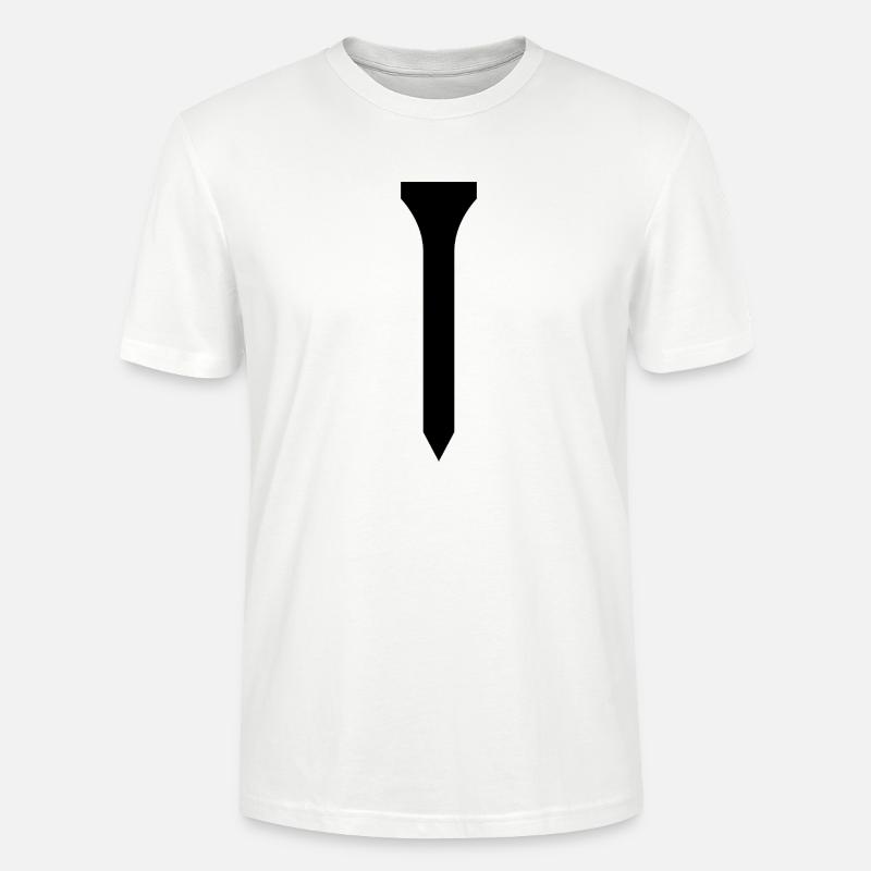 Golf Tee - T-shirt bio CRAFTER Stanley Stella Unisexe - blanc