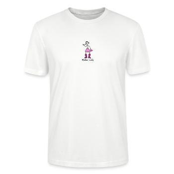 Pfälzer Lady - Stanley/Stella Unisex Bio-T-Shirt CRAFTER - Weiß - Vorne - Alina (178cm) & Michal (187cm)