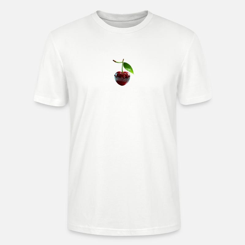 Sweet Cherry - Stanley/Stella Unisex Bio-T-Shirt CRAFTER - Weiß