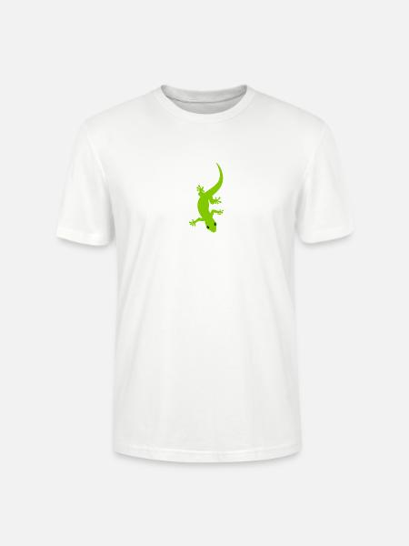 Gecko - Stanley/Stella Unisex Bio-T-Shirt CRAFTER - Weiß