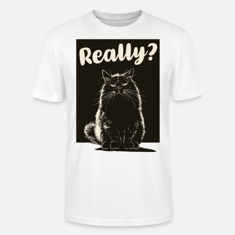 Mr Ctnip - Really? - Stanley/Stella Unisex Bio-T-Shirt CRAFTER - Weiß
