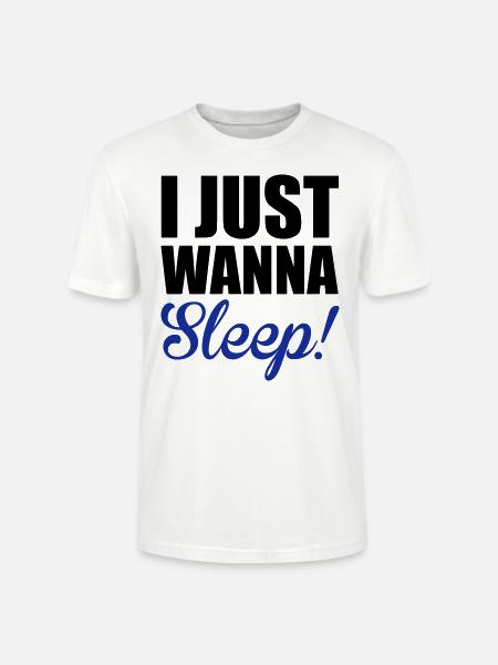 Sleep - Stanley/Stella CRAFTER Unisex Organic T-Shirt - white