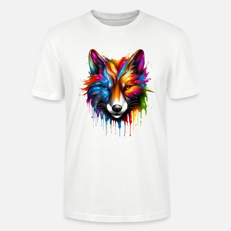 Magic Fox - Stanley/Stella Unisex Bio-T-Shirt CRAFTER - Weiß