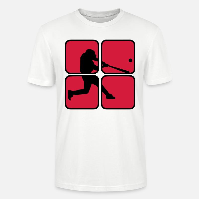 Baseball 2 - Stanley/Stella Unisex Bio-T-Shirt CRAFTER - Weiß