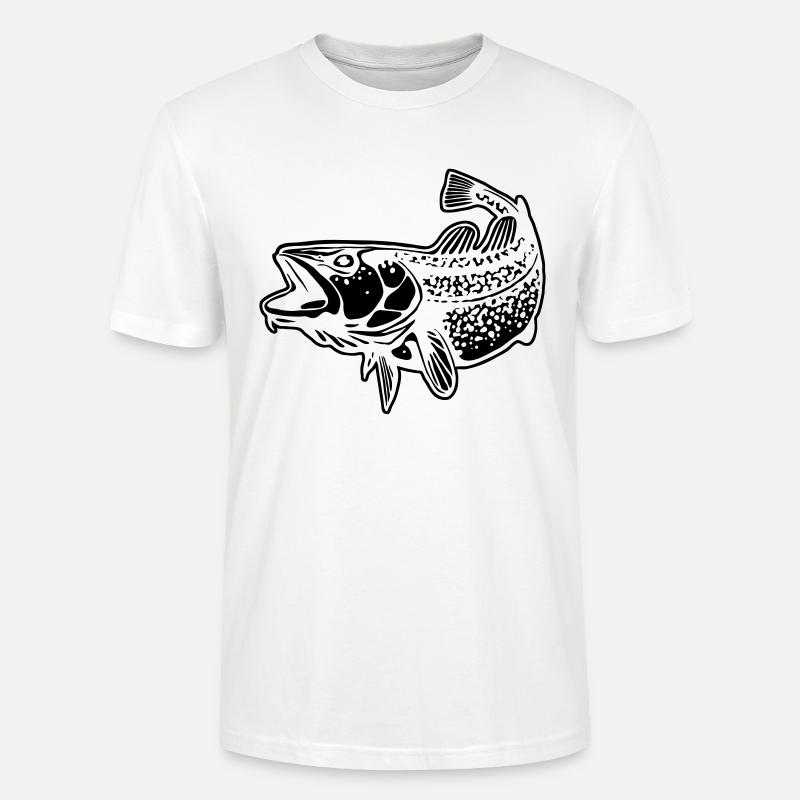 dorsz - Ekologiczna koszulka typu unisex Stanley/Stella CRAFTER - biały