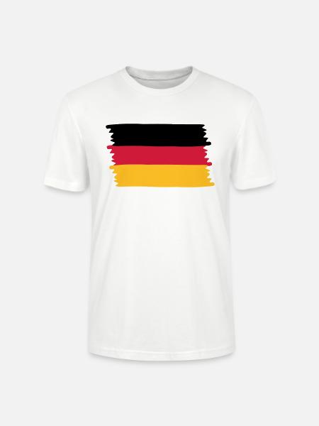 Deutschland - Stanley/Stella Unisex Bio-T-Shirt CRAFTER - Weiß