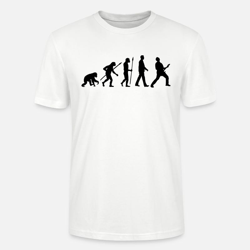 evolution_rocks_032012_a1c - T-shirt bio CRAFTER Stanley Stella Unisexe - blanc