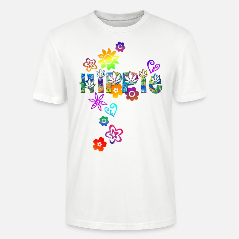 HIPPIE - Stanley/Stella Unisex Bio-T-Shirt CRAFTER - Weiß