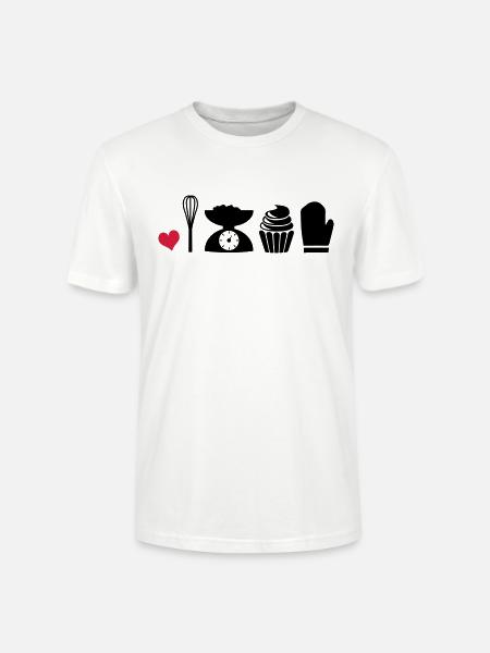to bake - Stanley/Stella CRAFTER Unisex Organic T-Shirt - white