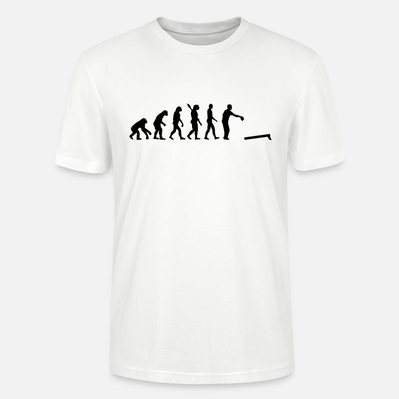 Cornhole - Stanley/Stella Unisex Bio-T-Shirt CRAFTER - Weiß