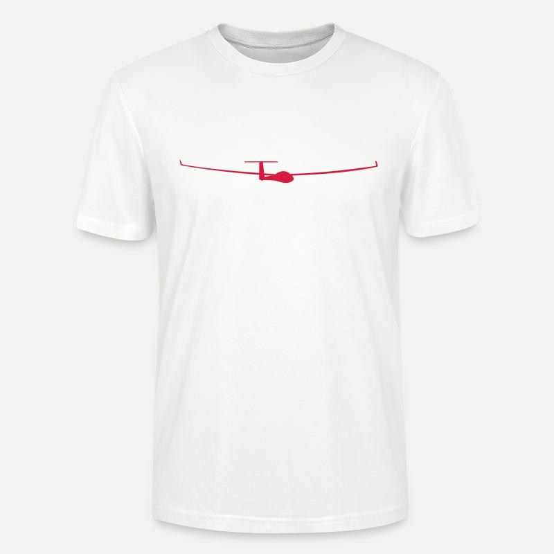 soaring pilot - Stanley/Stella Unisex Bio-T-Shirt CRAFTER - Weiß
