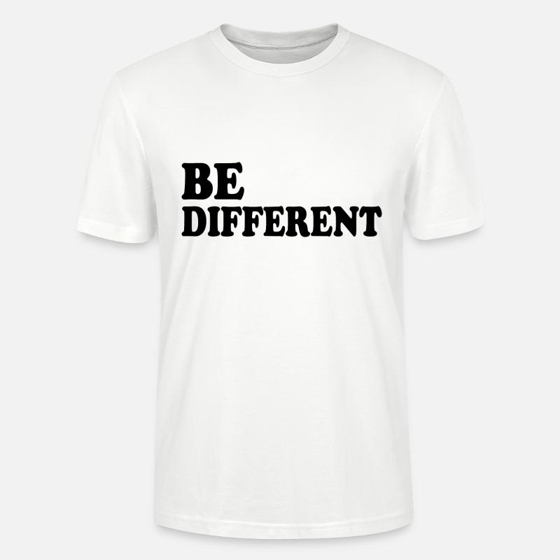 Be different - Stanley/Stella Unisex Bio-T-Shirt CRAFTER - Weiß