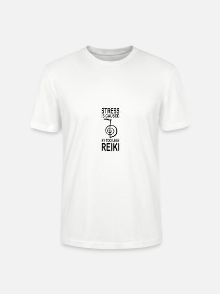Reiki - Stanley/Stella CRAFTER Unisex Organic T-Shirt - white