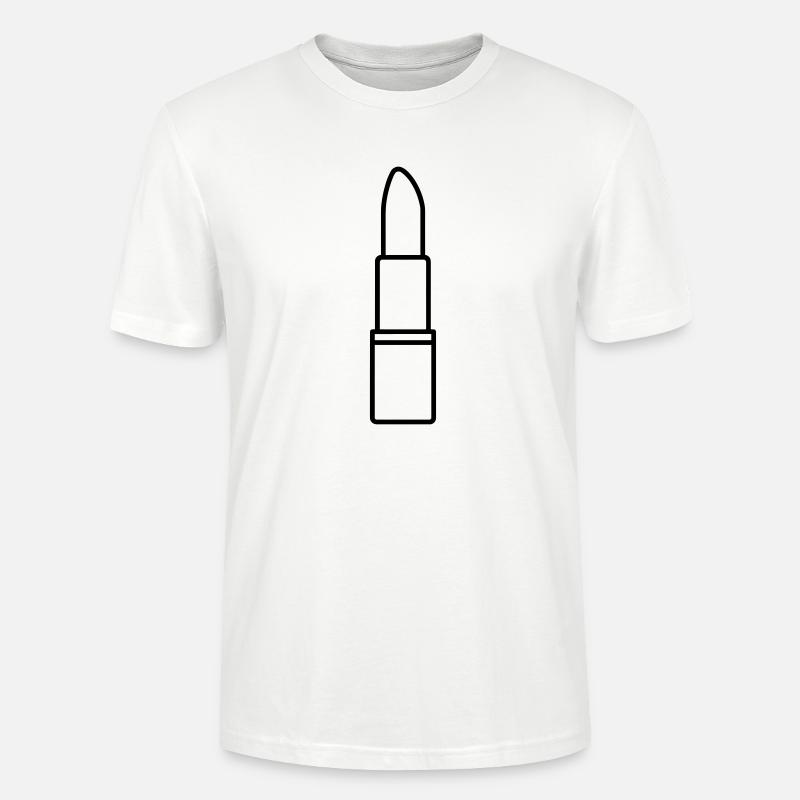 Lippenstift - Stanley/Stella Unisex Bio-T-Shirt CRAFTER - Weiß