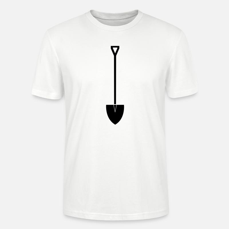 schaufel - Stanley/Stella Unisex Bio-T-Shirt CRAFTER - Weiß