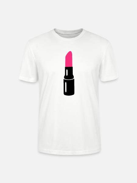 lipstick - Stanley/Stella Unisex Bio-T-Shirt CRAFTER - Weiß