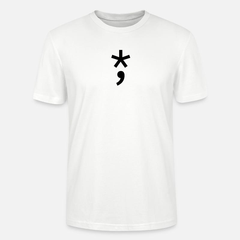 Strichstern - T-shirt bio CRAFTER Stanley Stella Unisexe - blanc
