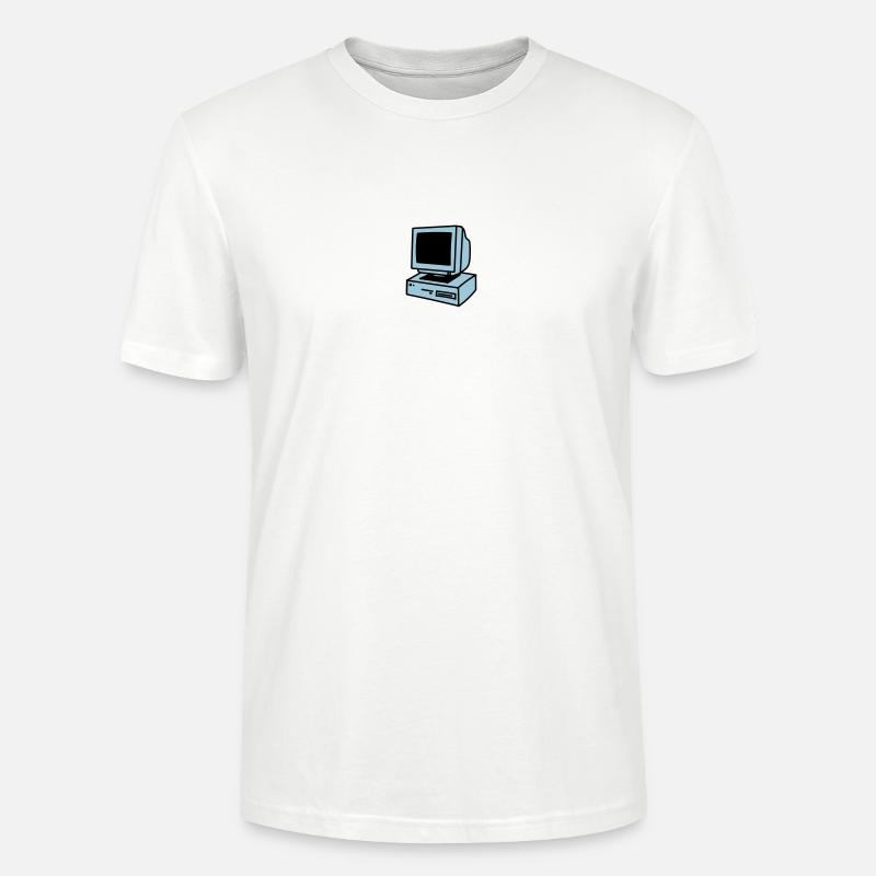 Computer - T-shirt bio CRAFTER Stanley Stella Unisexe - blanc